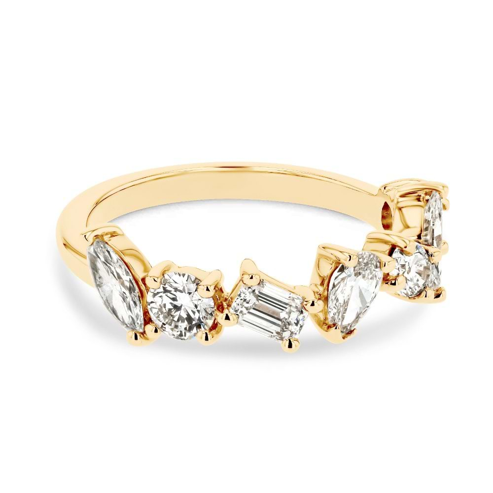 Shown in 14K Yellow Gold