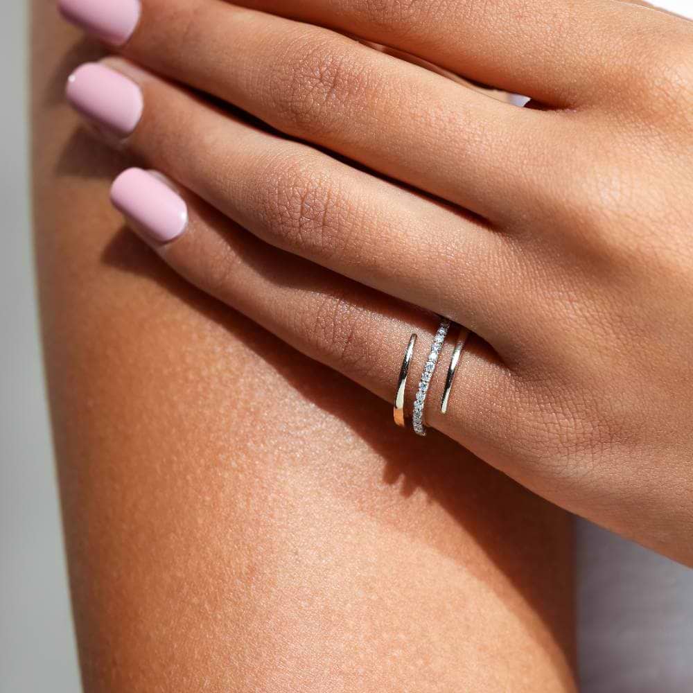 Coil Pinky Ring - MiaDonna