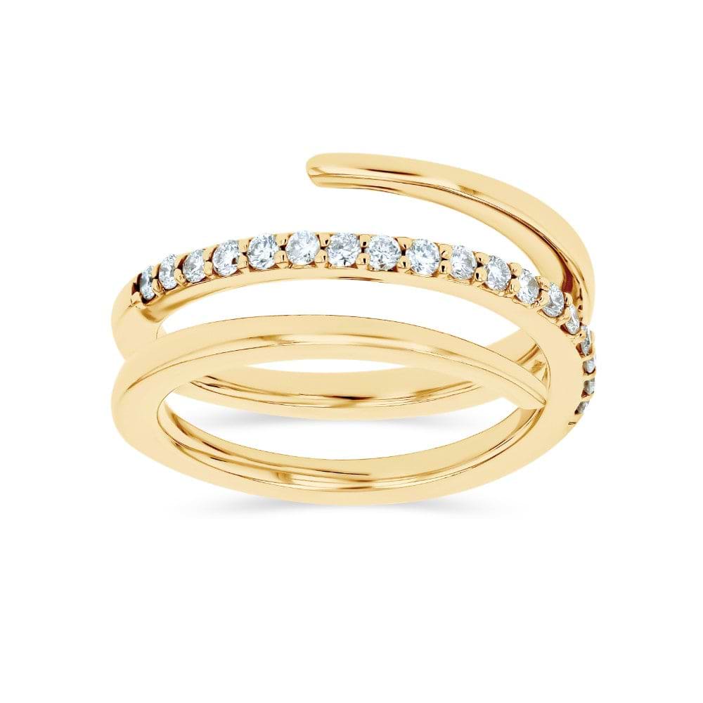 Coil Pinky Ring - MiaDonna