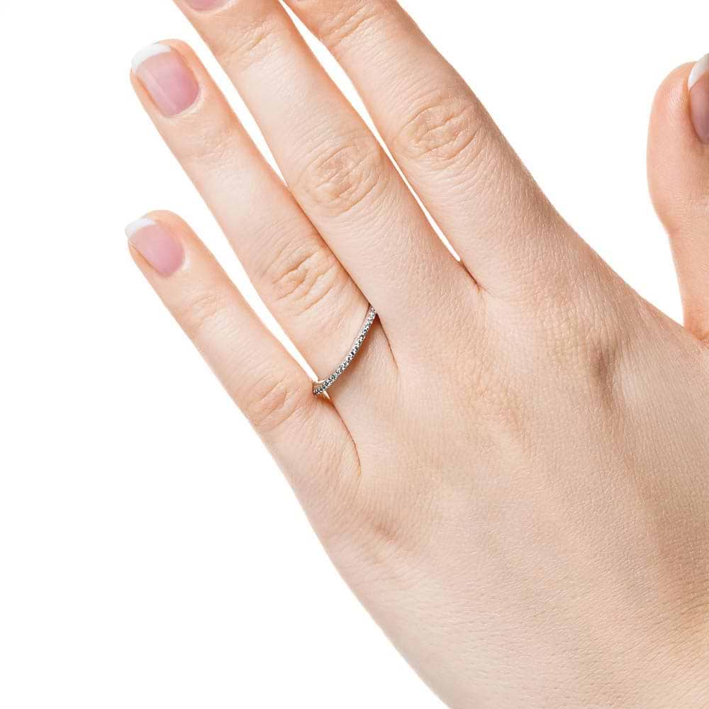 Coral wedding band on sale