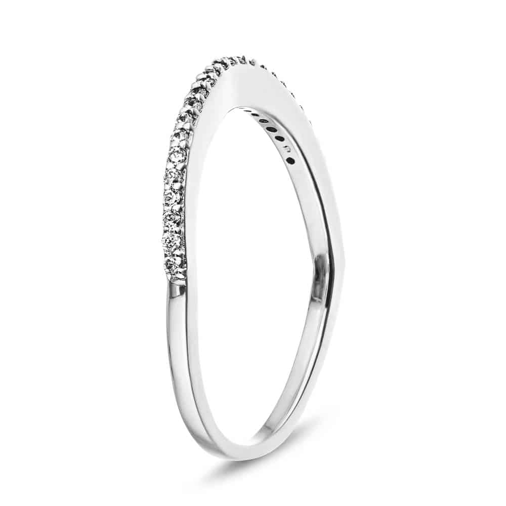Coral Wedding Band MiaDonna