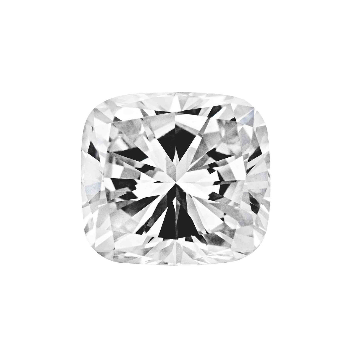 MD Fixed Cushion Cut Pendant 3.0ct (8mm) - Diamond Hybrid