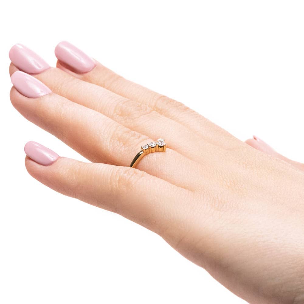 Shown in 14k Yellow Gold