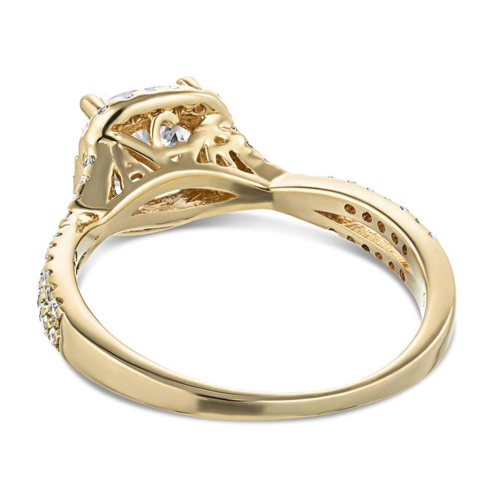Engagement rings with initials on sale