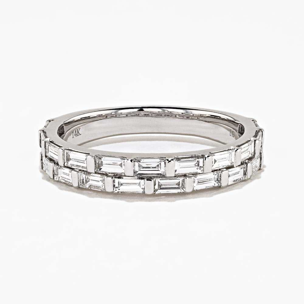 Haven Wedding Band - 14k White Gold (RTS)