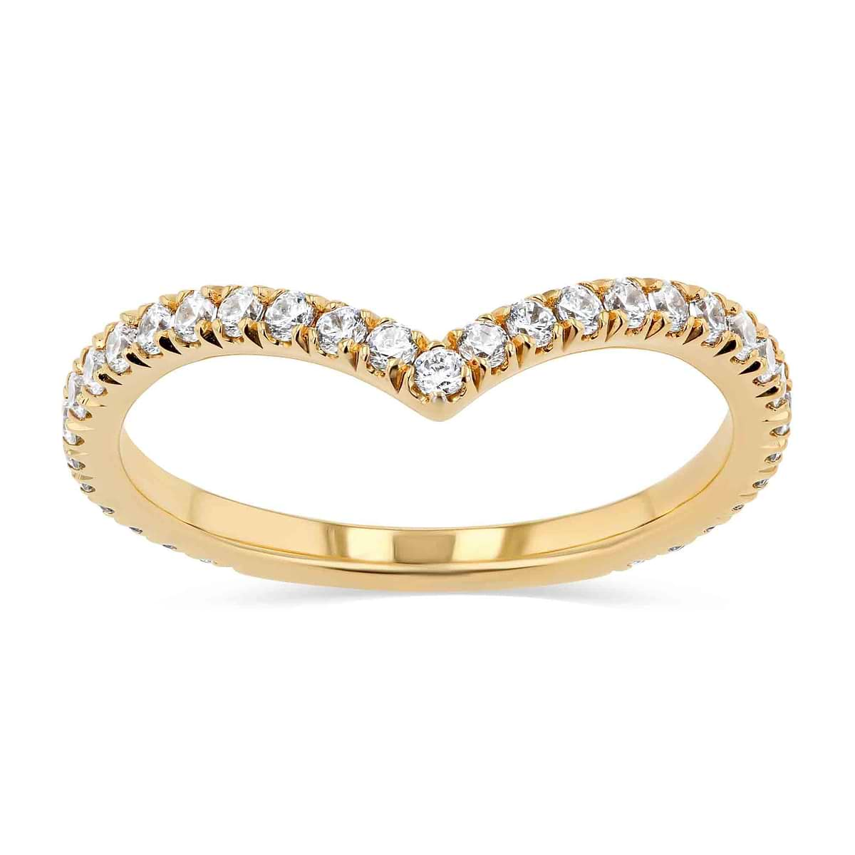 Shown in 14K Yellow Gold