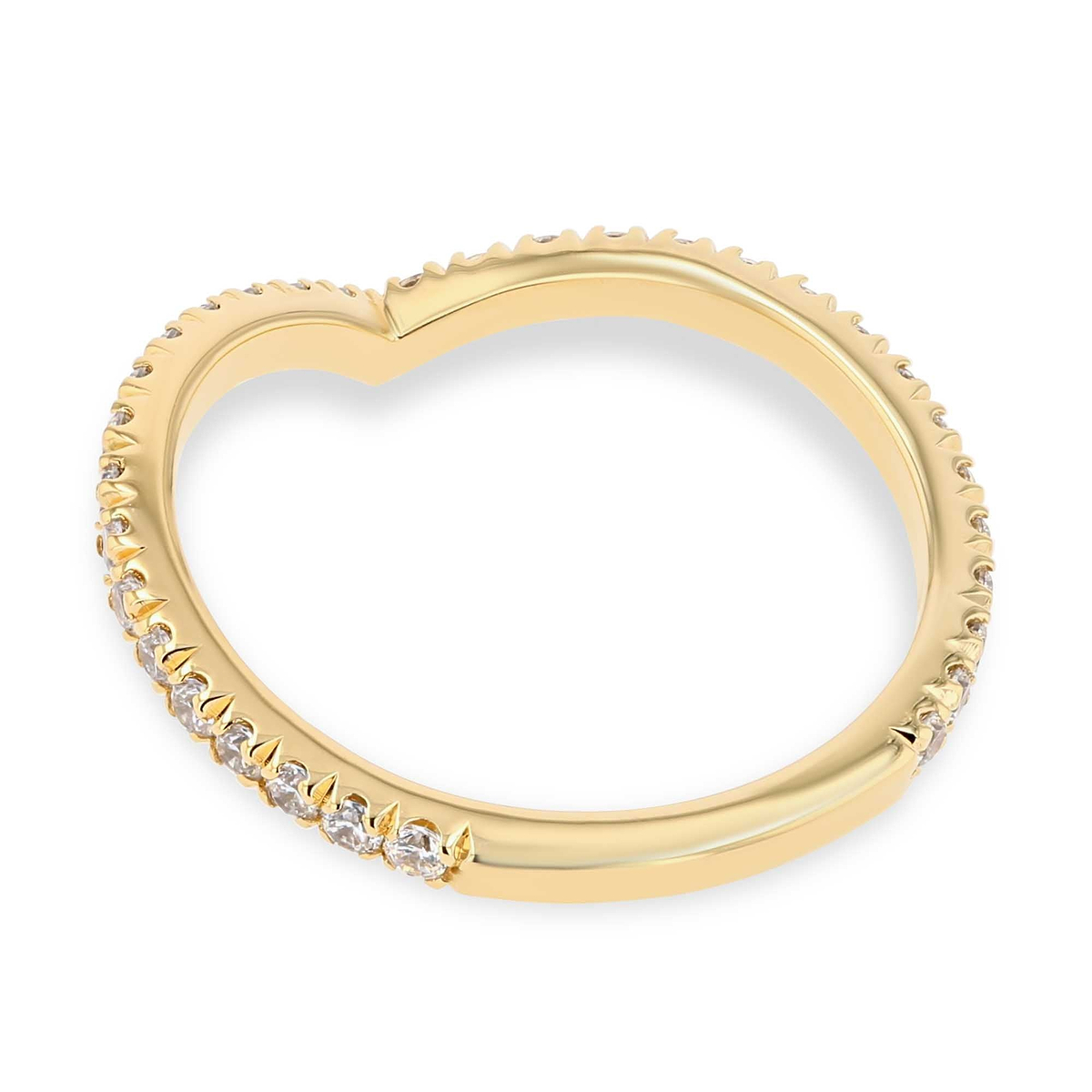 Shown in 14K Yellow Gold