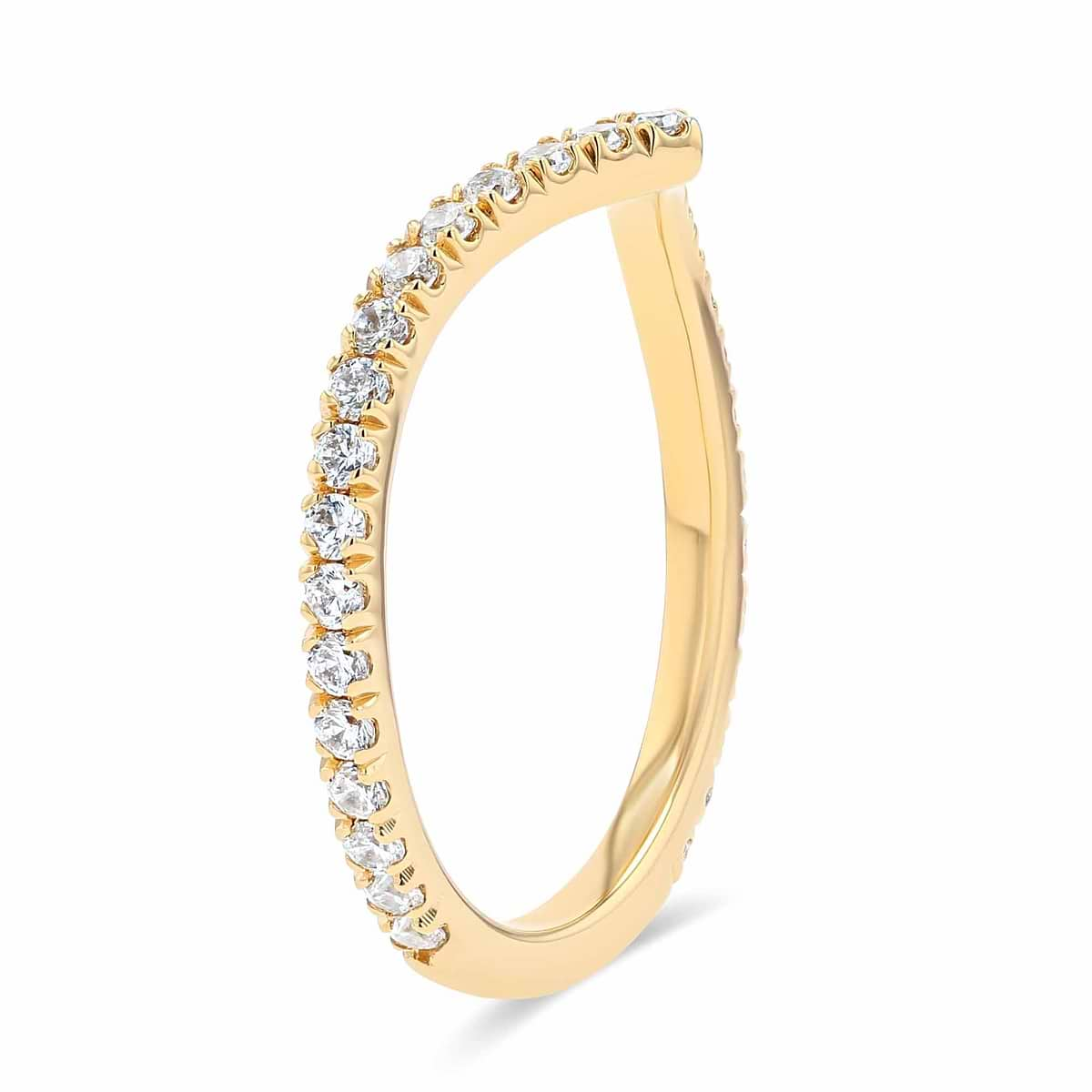 Shown in 14K Yellow Gold