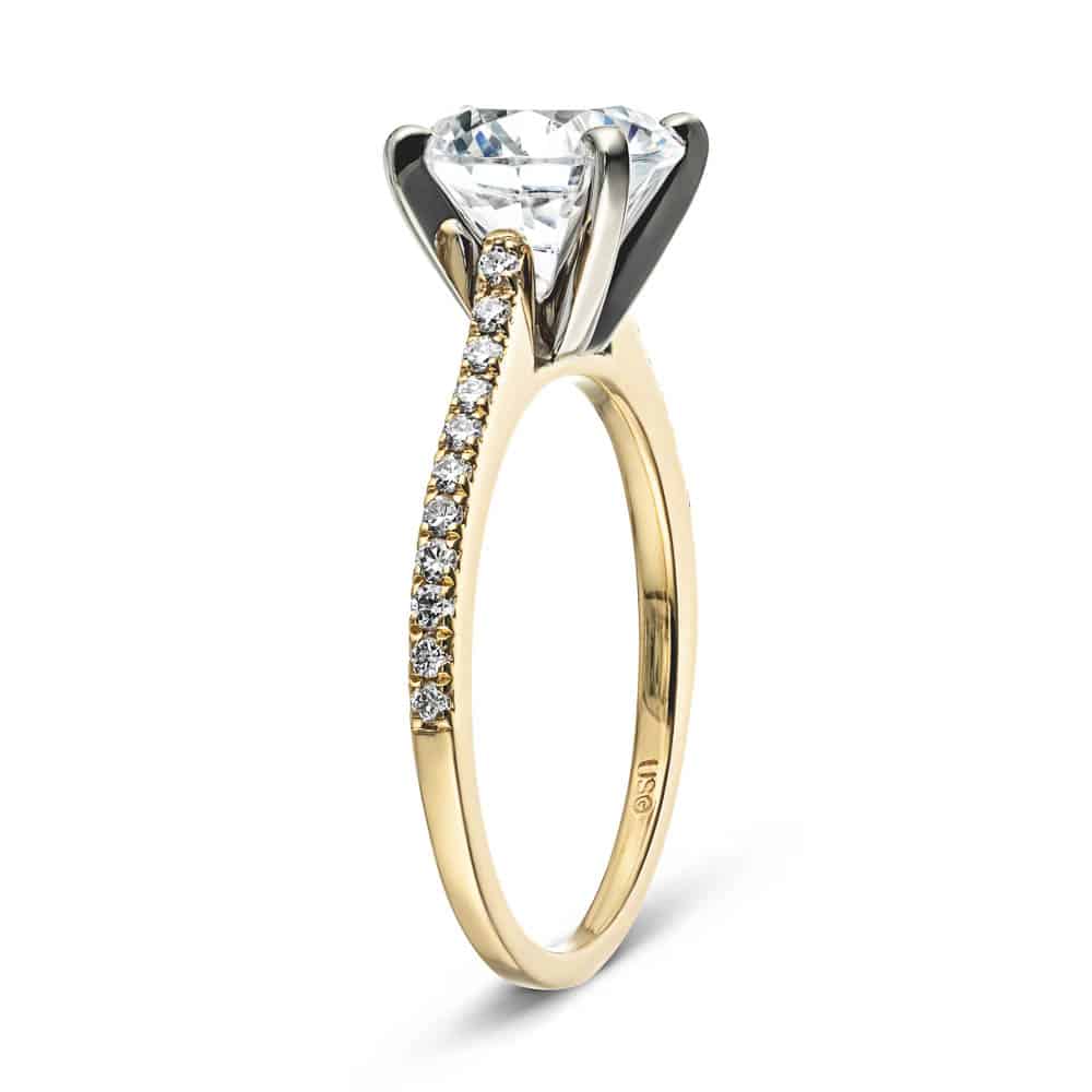 Moissanite - Idyllic Stackable Engagement Ring