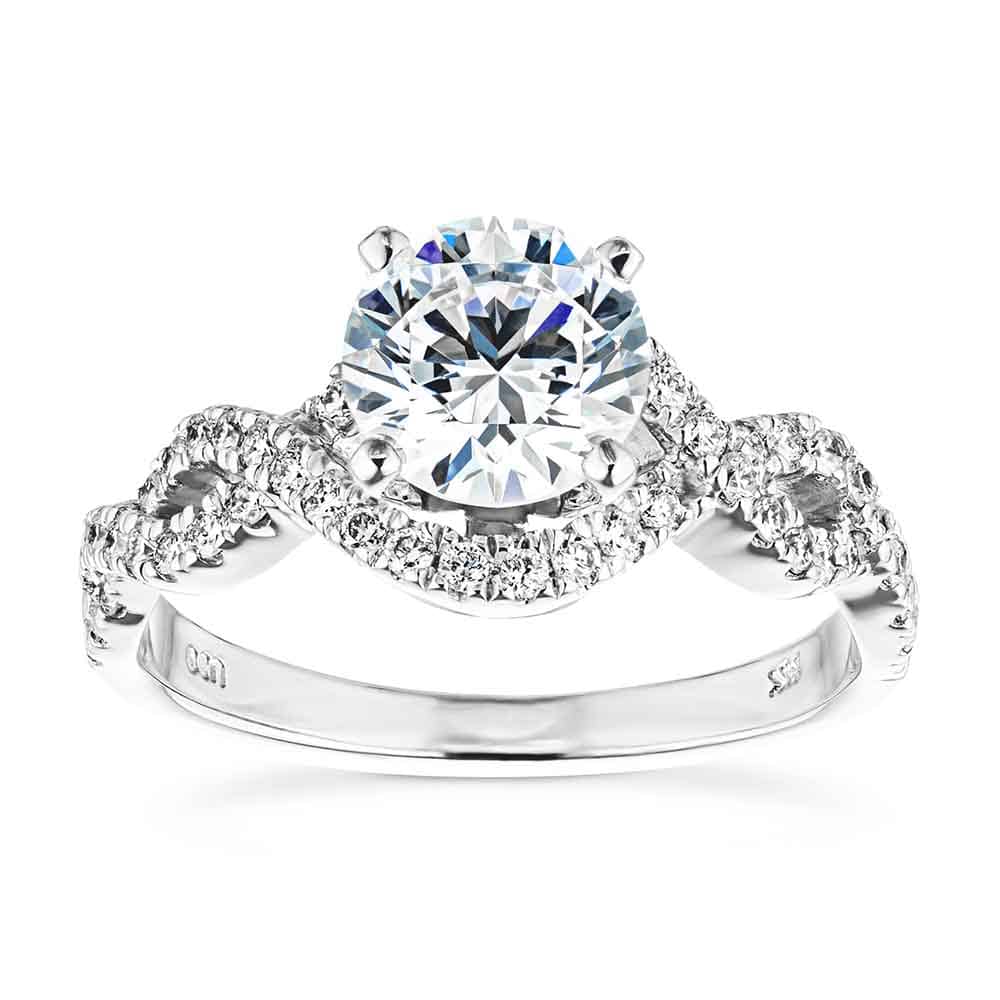 Lab Grown Infinity Engagement Ring MiaDonna