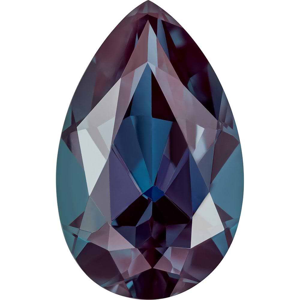 MD Fixed Pear Cut Side Stones 0.25ct x 2 (5x3mm) - Alexandrite