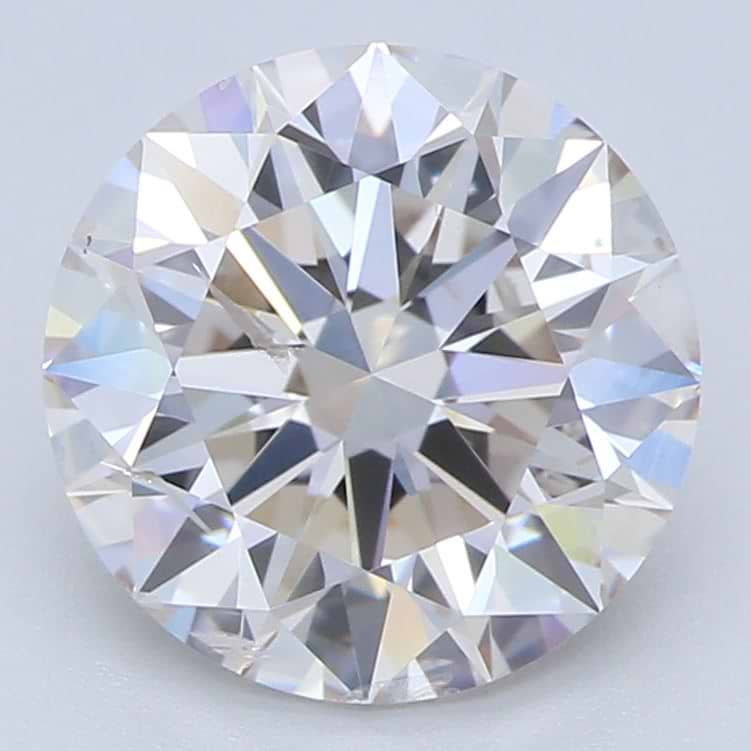 1.57 Carat Round Cut Lab Created Diamond