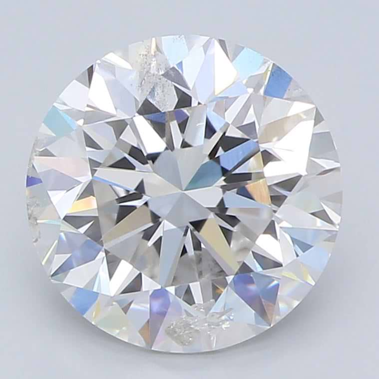 1.58 Carat Round Cut Lab Created Diamond