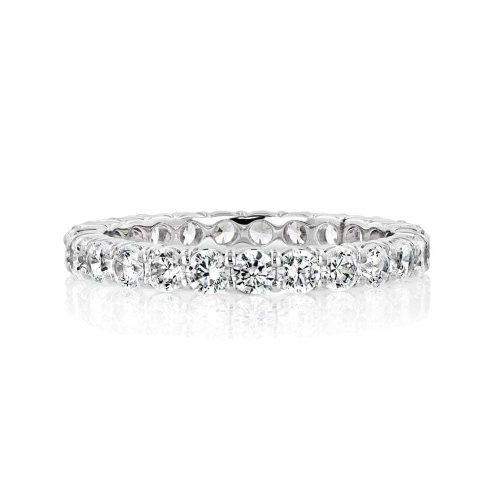 Eternity Band with 2ctw in 14K White Gold