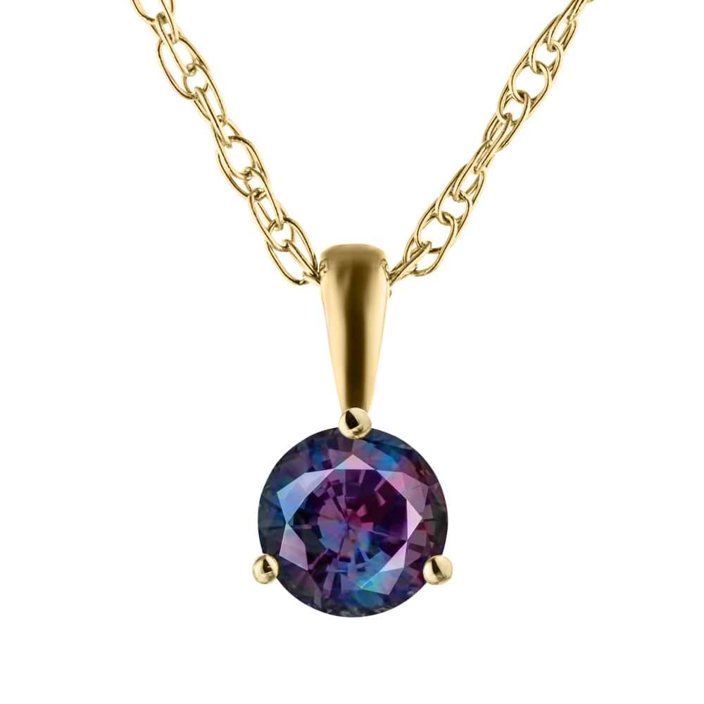 Gemstone Martini Pendant