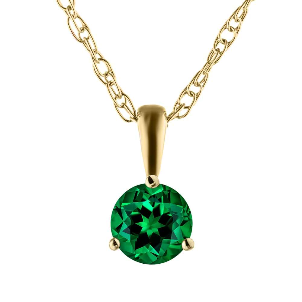 Gemstone Martini Pendant