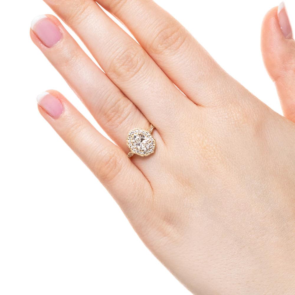 Moissanite - Paris Stackable Engagement Ring