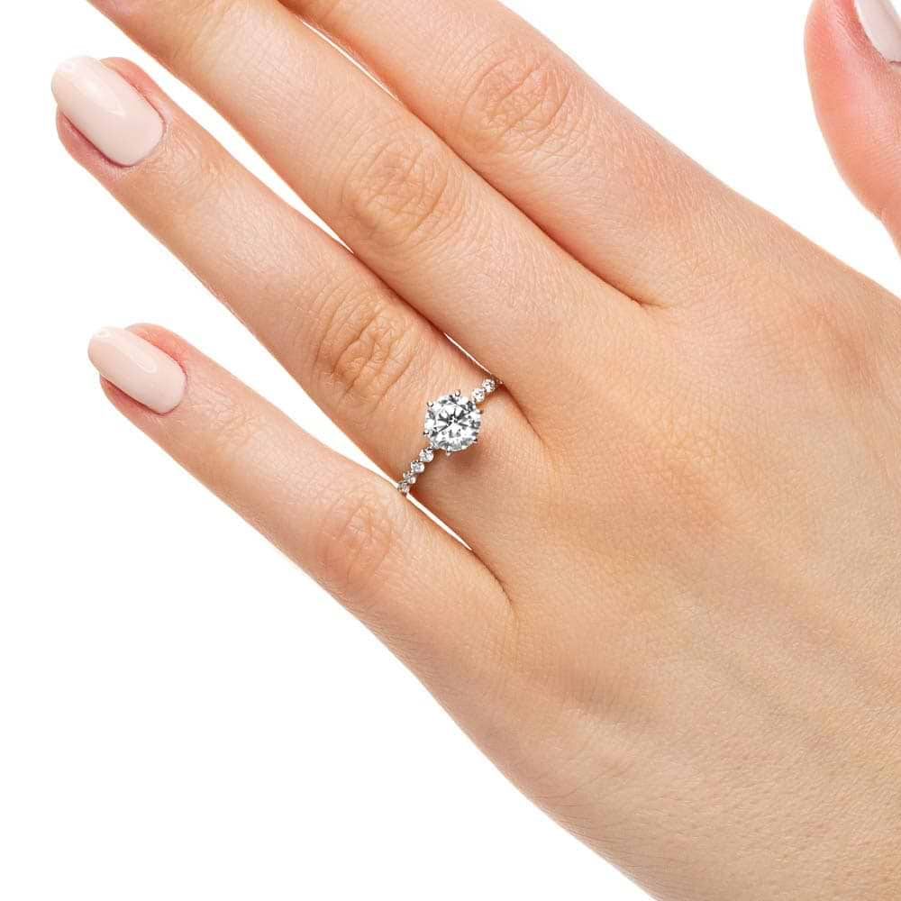 Moissanite - Willow Engagement Ring