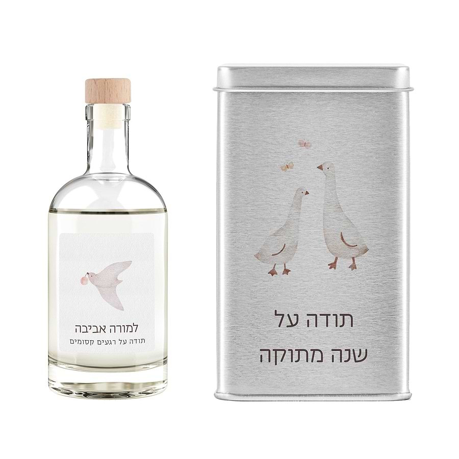 מארז מתנה למורה - מפיץ ריח - מארז שוקולד - שלווה