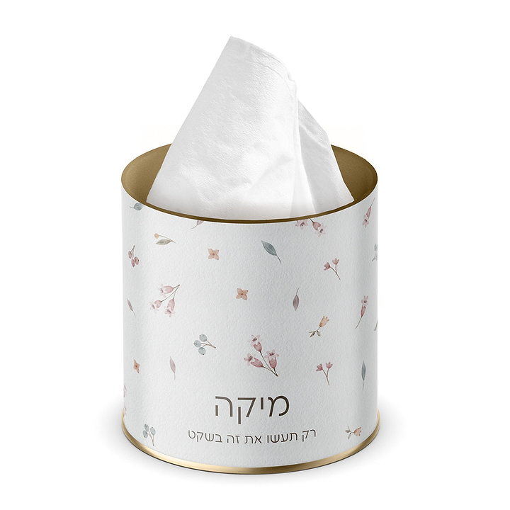 קופסה לממחטות אף - אביב