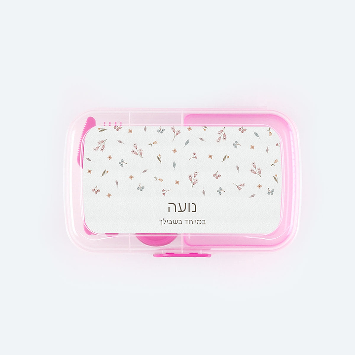 קופסת אוכל גדולה - אביב