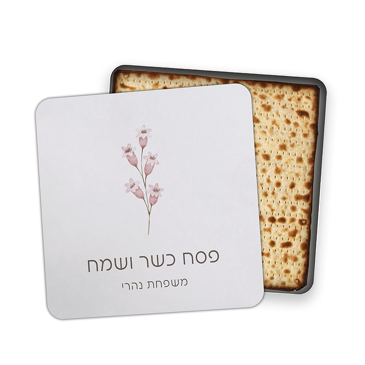 קופסא למצות - פסח - אביב