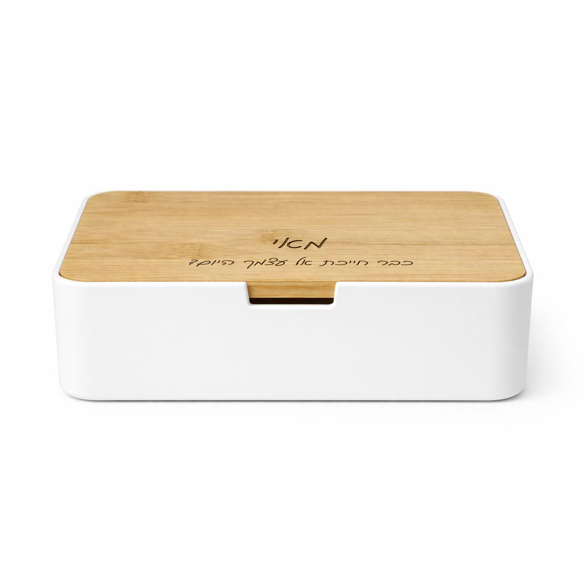 קופסת תכשיטים מלבנית מעץ