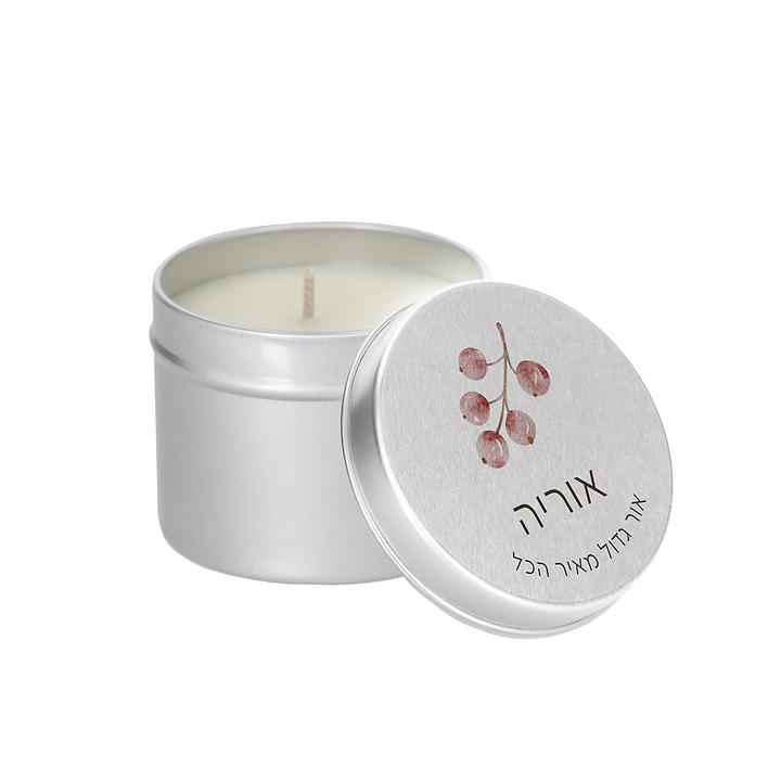 נר ריחני קטן - אביב