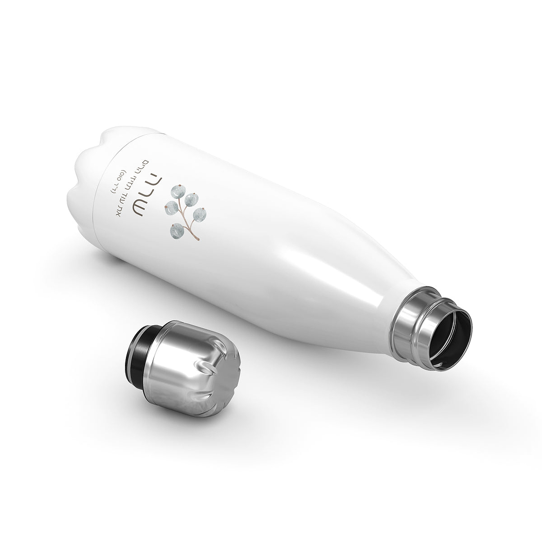 בקבוק טרמי נירוסטה - אביב