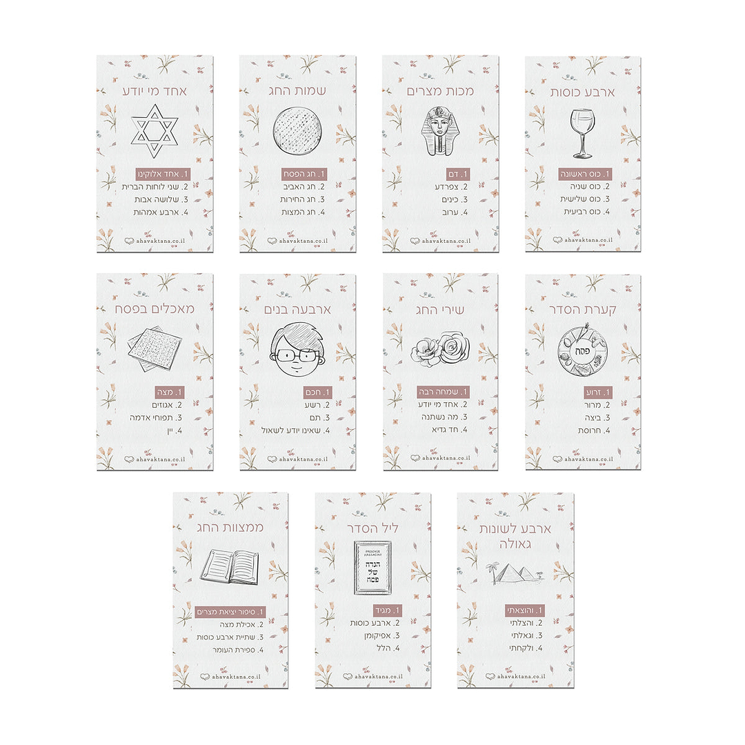 משחק רביעיות לפסח - אביב