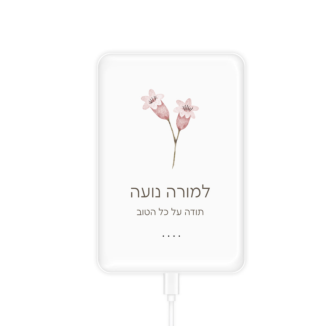 מטען נייד - אביב מורה