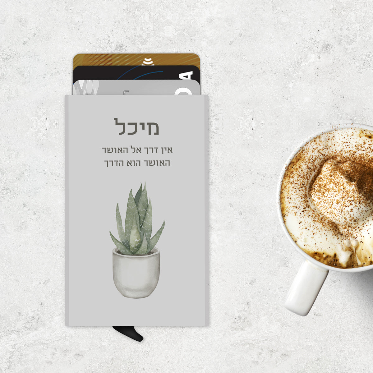 ארנק כרטיסים - קקטוס