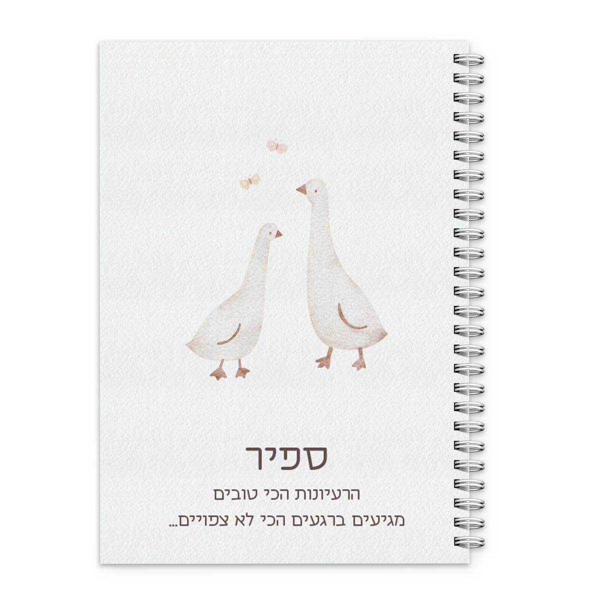 מחברת - שלווה - ברווזים