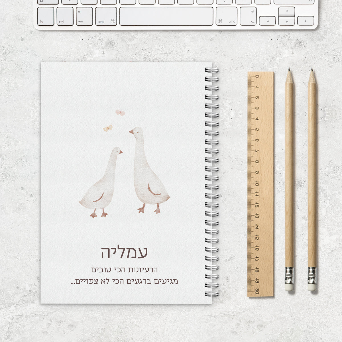 מחברת - שלווה - ברווזים