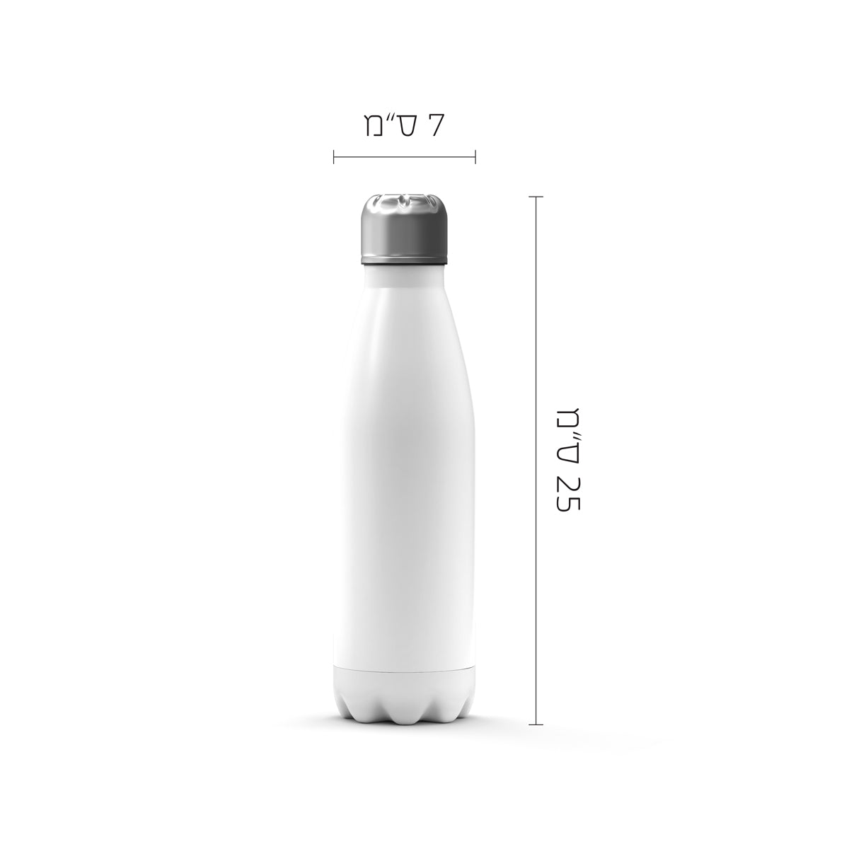 בקבוק טרמי נירוסטה - פריחה - אות