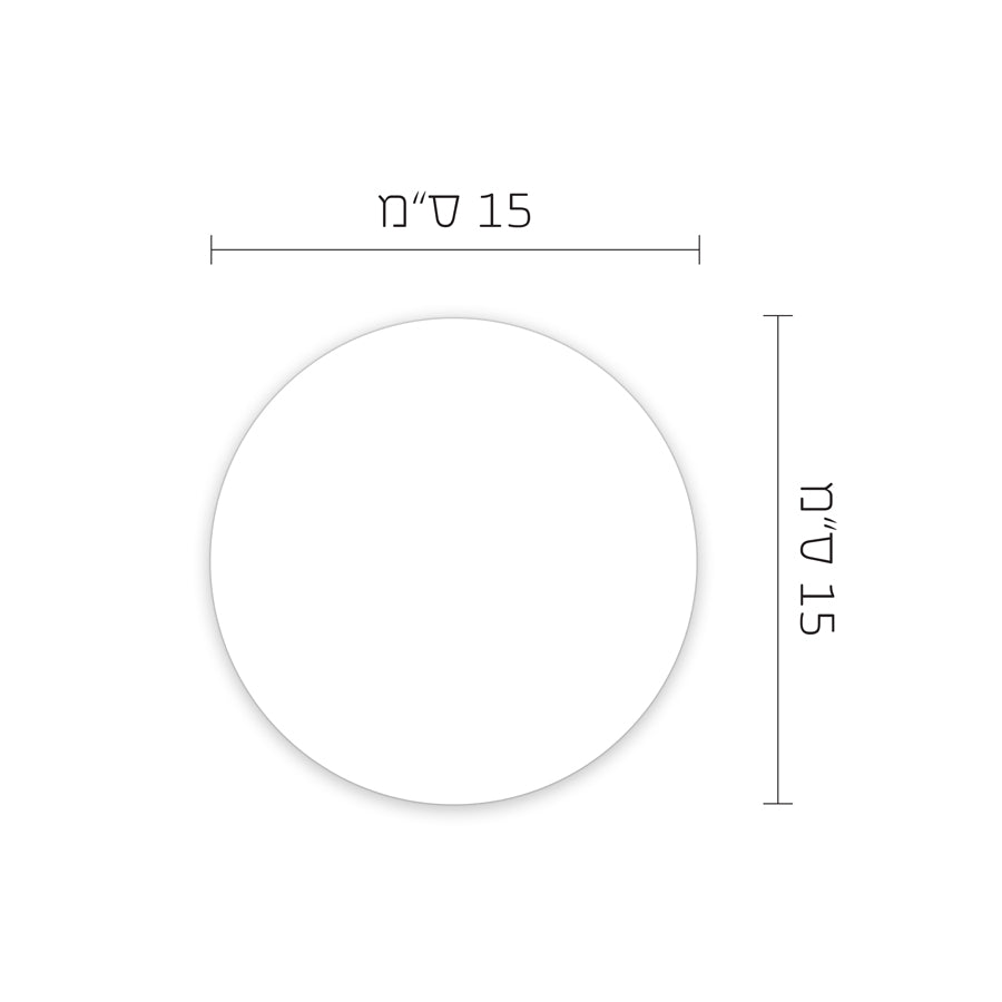 שלט לדלת עגול - גלקסיה