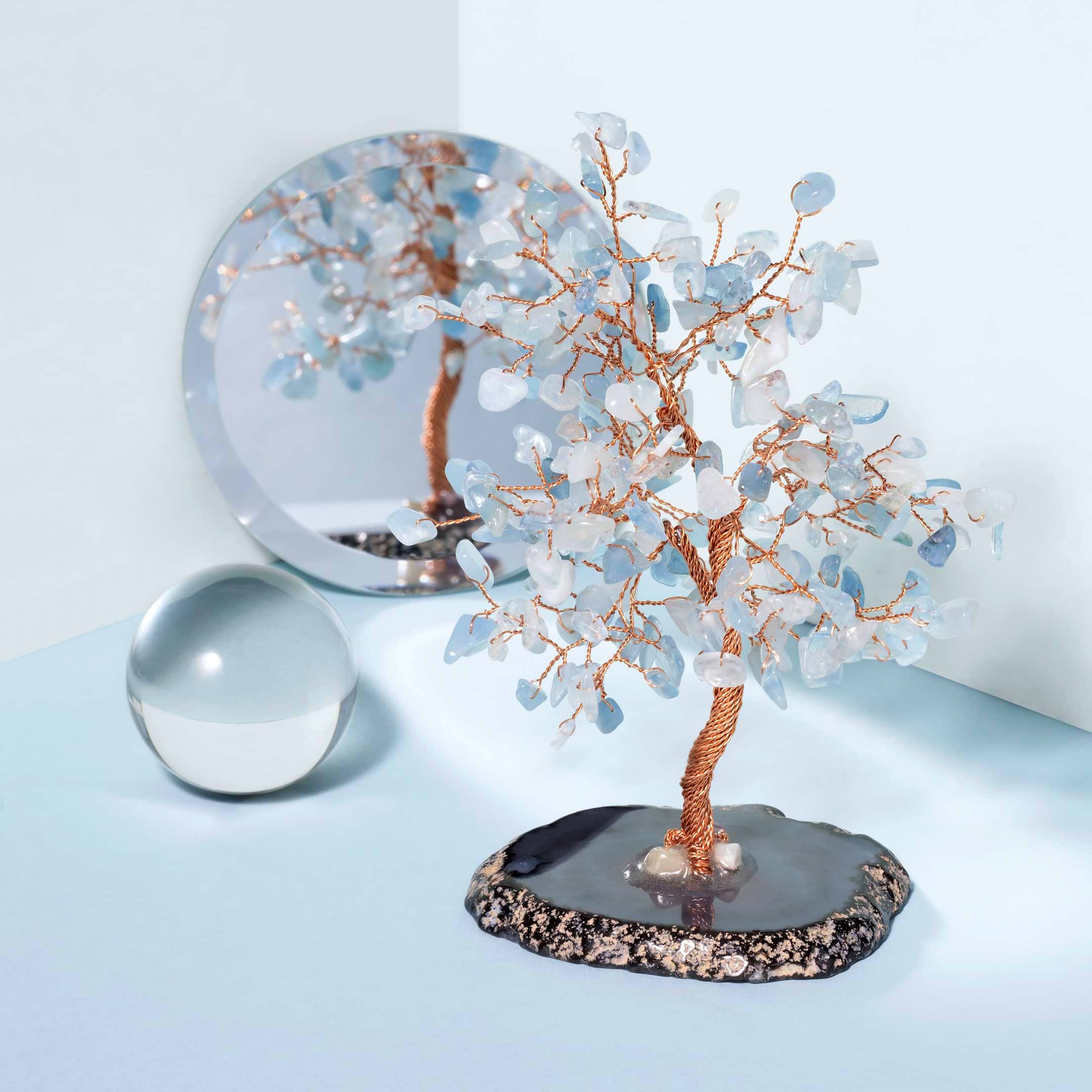 Aquamarine Feng Shui Tree Collection