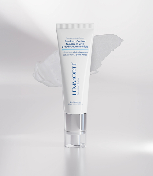 Lemmorte® Breakout-Control Sunscreen with Broad Spectrum Shield