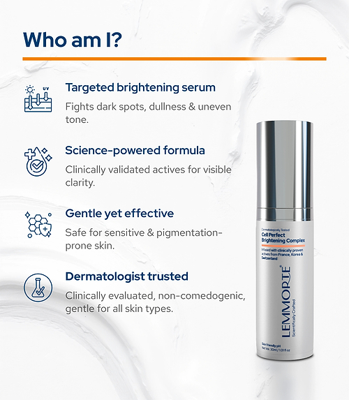 ⁠Lemmorte® Cell Perfect Brightening Complex Serum