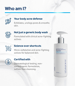 Lemmorte® Microclear Exfoliating Bodywash