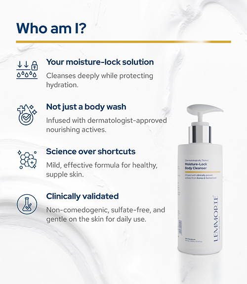 ⁠Lemmorte® Moisture-Lock Body Cleanser