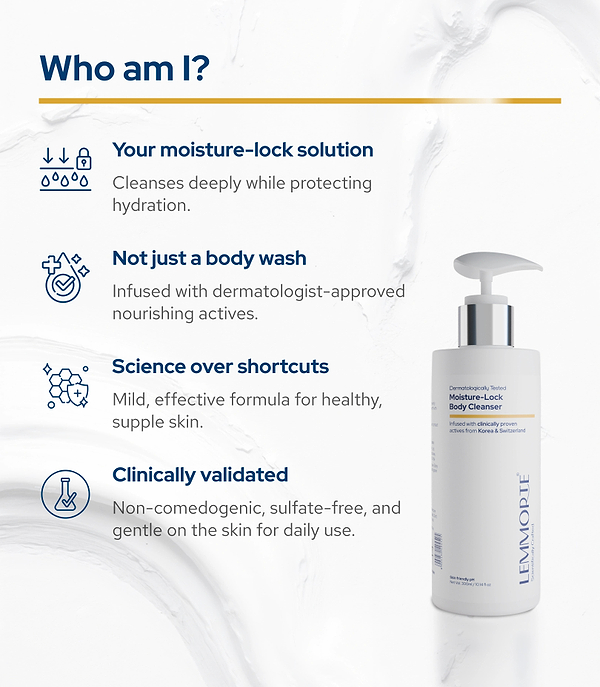 ⁠Lemmorte® Moisture-Lock Body Cleanser