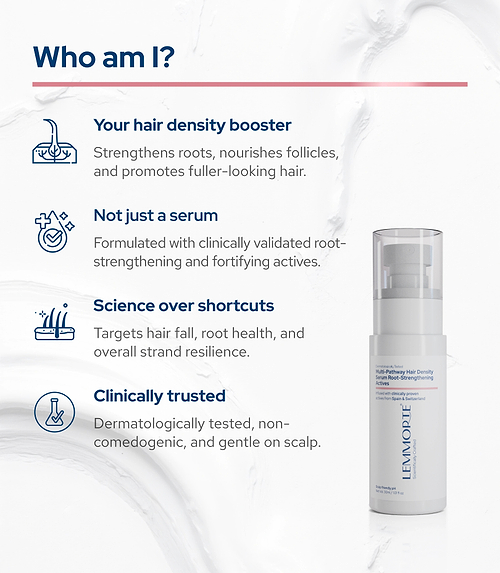 Lemmorte® Multi-Pathway Hair Density Serum with Root-Strengthening Actives