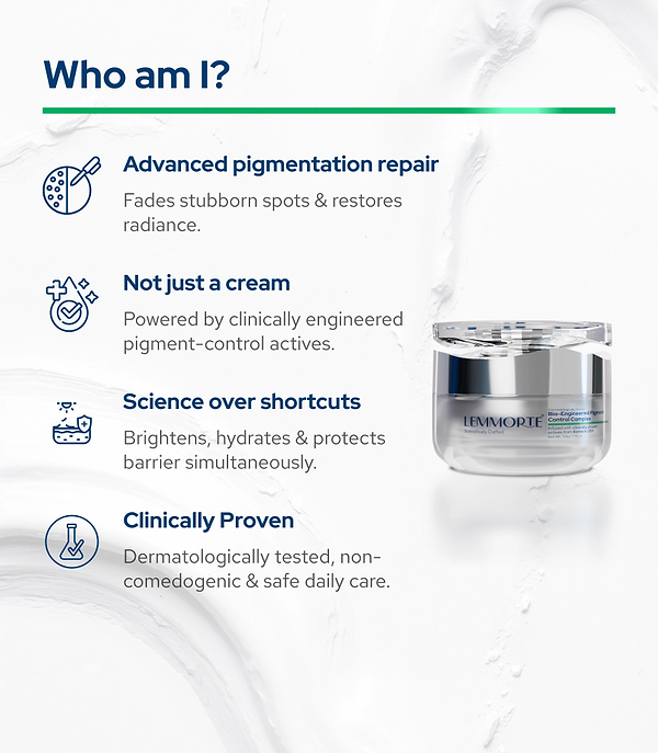 Lemmorte® Bio Engineered Pigment Control Complex Cream