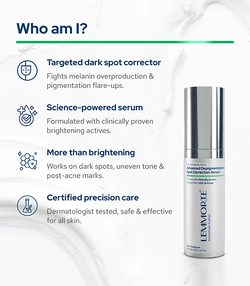 Lemmorte® Depigmentation & Spot Correction Serum