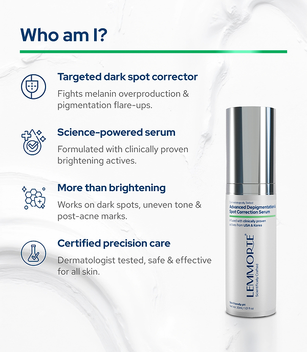 Lemmorte® Depigmentation & Spot Correction Serum