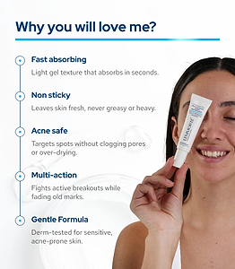 Lemmorte® Acne Corrector & Spot Clarifying Gel