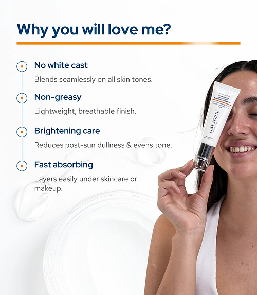 Lemmorte® Glow Enhancing Sunscreen with Broad Spectrum Defense