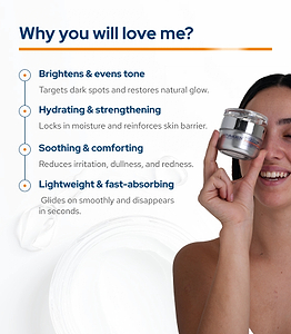 Lemmorte® Barrier-Bright complex for Luminous Repair Cream