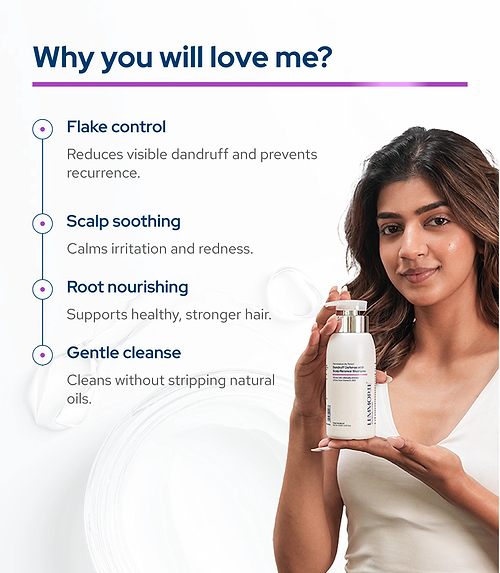 Lemmorte® Dandruff Defense with Scalp Renewal Shampoo